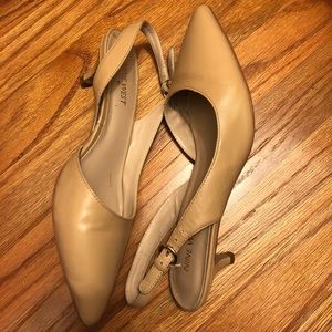 Nine West Nude Sling back pumps, 7.5